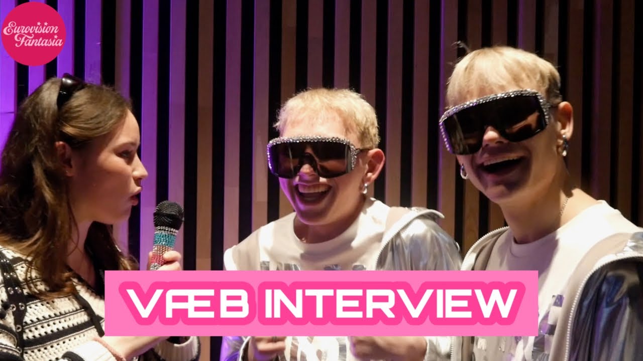 🇮🇸INTERVIEW WITH VÆB (ICELAND 2025) @ Nordic Eurovision Party