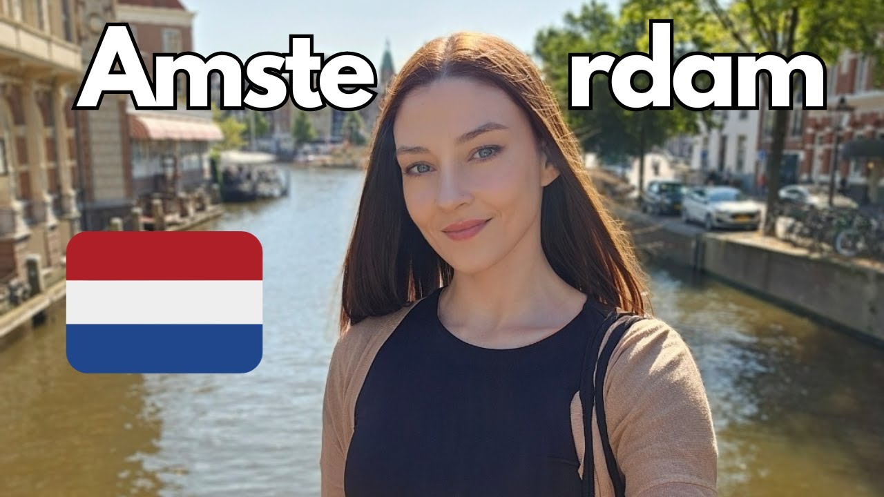 Amsterdam VLOG | cafes ☕vegan food 🍜 Rave shops 🎧 Our House Museum 🎵 Canal tour 🛶