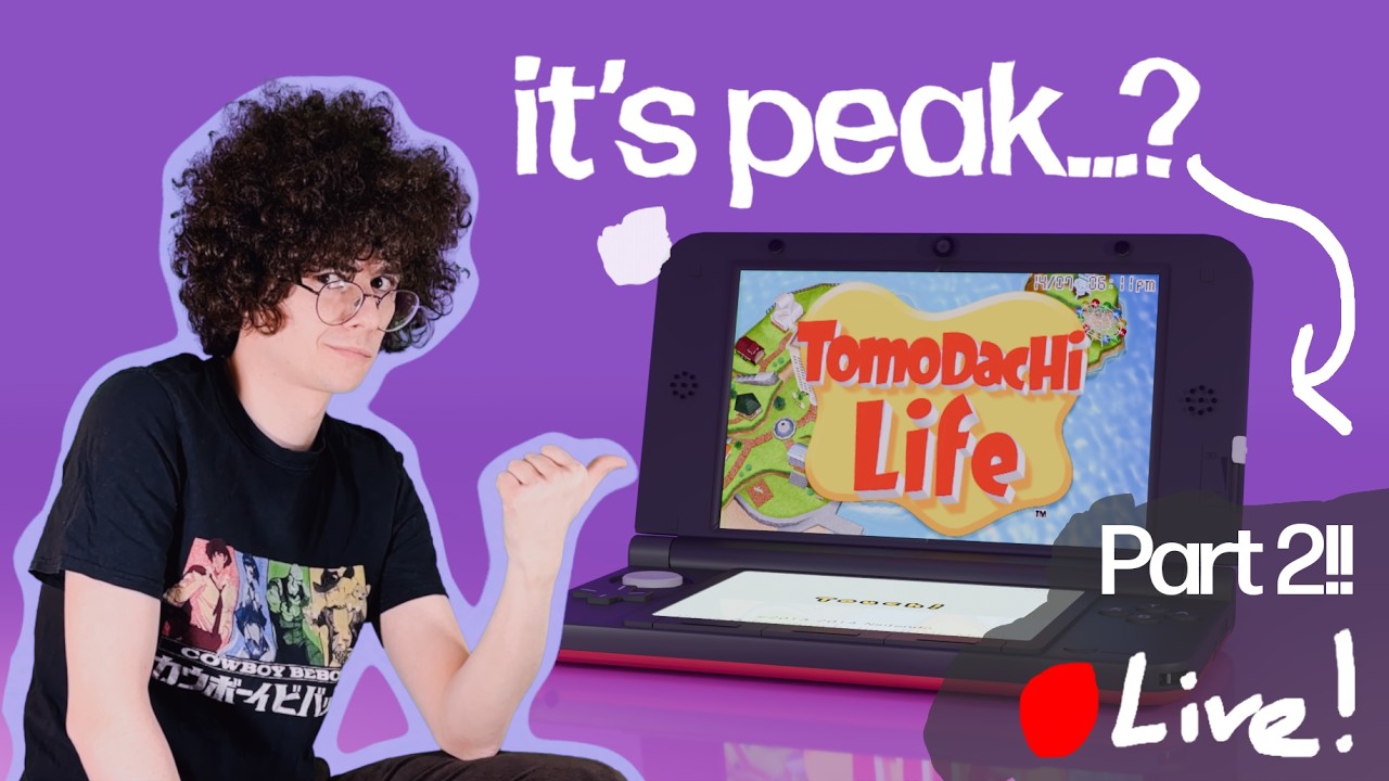 🔴 Laz streams Tomodachi Life pt.2!!! woah!!