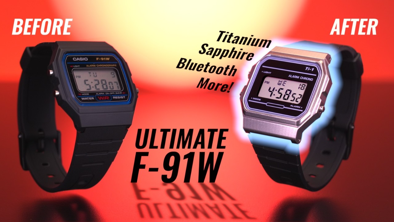 Casio F-91W Mods Are Getting Out Of Hand