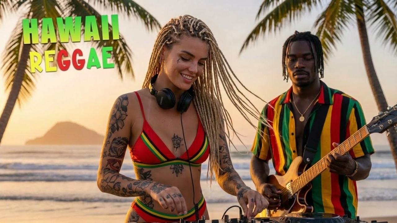 🌴 Hawaiian Tropical Reggae – Soft Island Grooves for Deep Relax 🌺