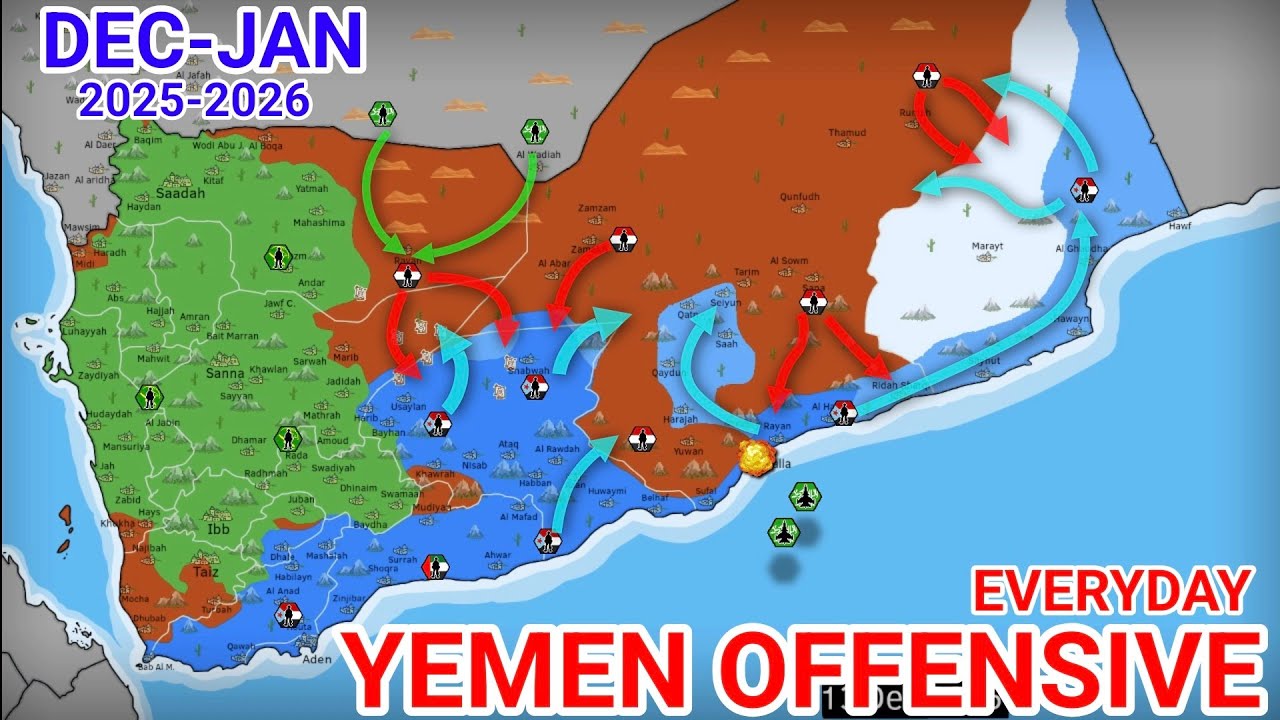 The Rise and Collapse of South Yemen (STC) | Everyday [30 Nov 2025 - 9 Jan 2026]