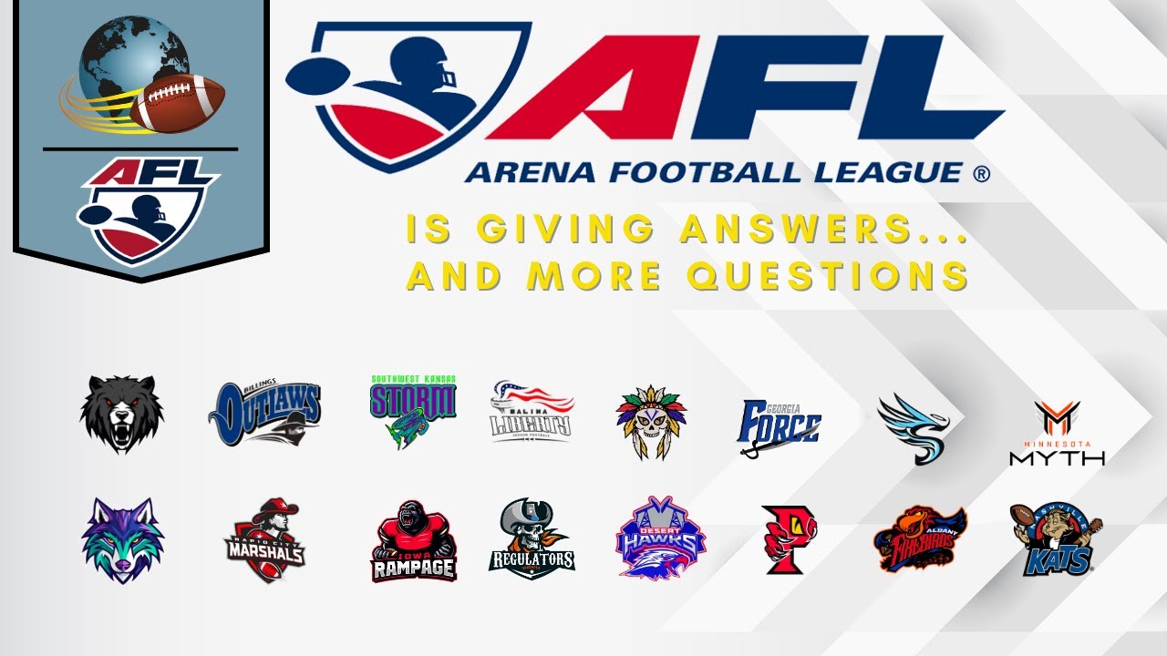 ARENA FOOTBALL LEAGUE IS GIVING ANSWERS...AND MORE QUESTIONS