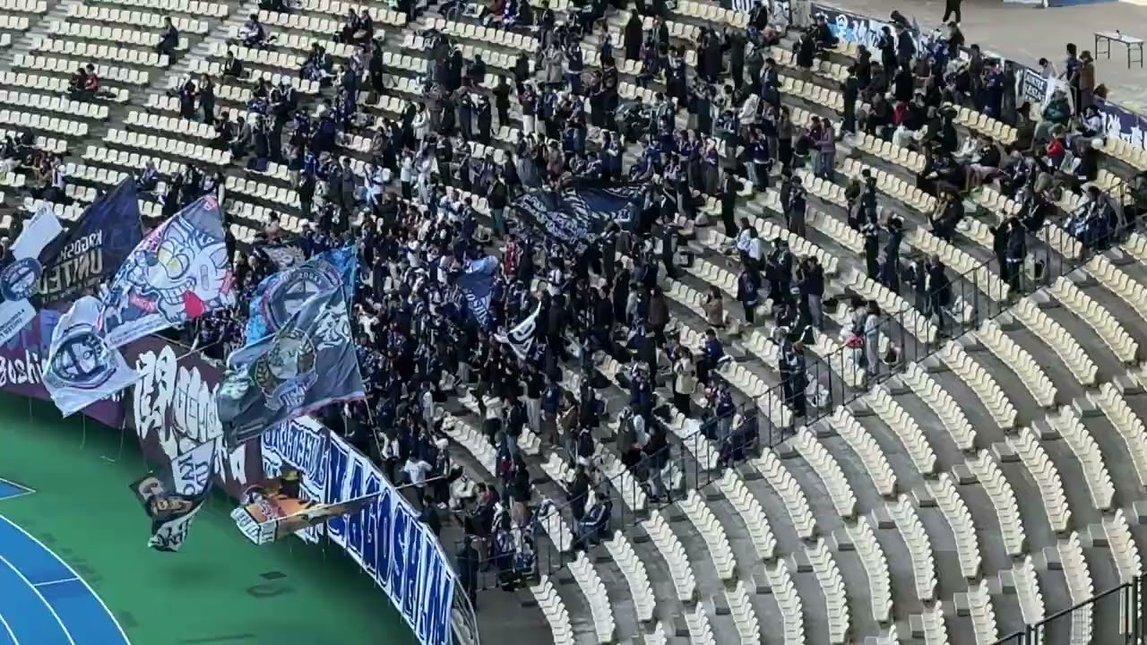 2026.3.8 鹿児島ユナイテッドFCサポーター のチャント① 試合開始～前半終了まで J2・J3百年構想リーグ第5節 大分トリニータ戦 クラサスドーム大分