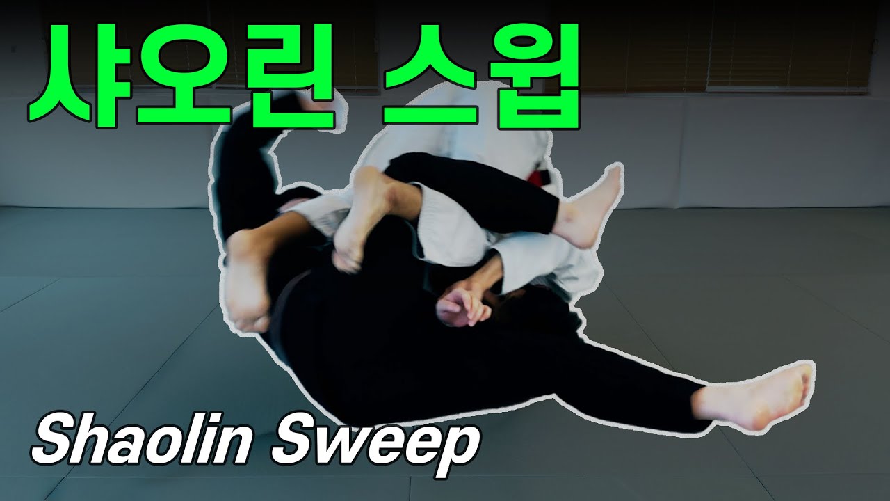 하프가드ㅣ샤오린스윕ㅣShaolin Sweep from Half Guard