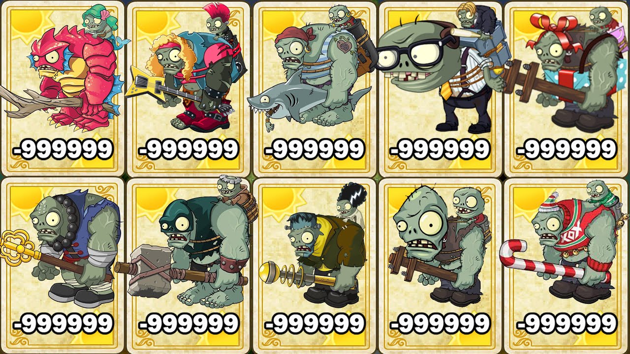 PvZ 2 Gargantuar Battlez – 16 GOD Gargantuar Vs Gargantuar – What is the best gargantuar?