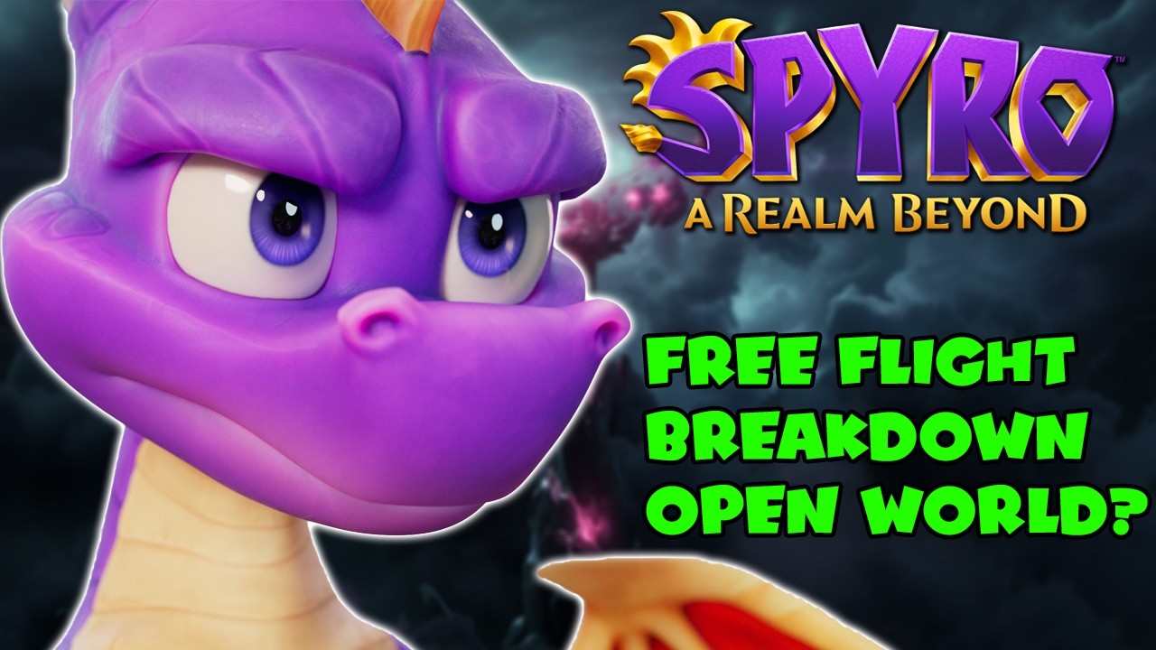 Spyro: A Realm Beyond &mdash; свободный полет / открытый мир? (НОВОЕ ИНТЕРВЬЮ)