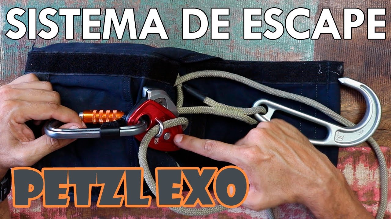 Equipamentos - Sistema de Escape Petzl EXO