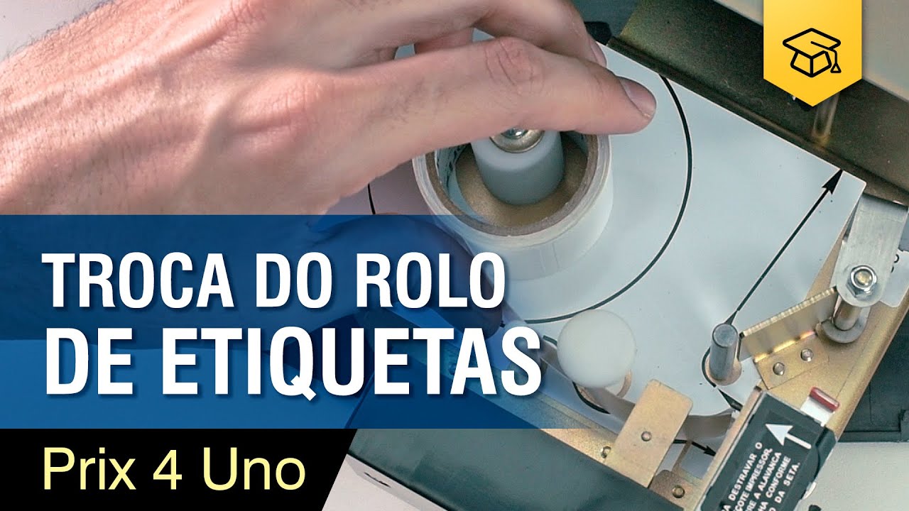 Prix 4 Uno - Troca do Rolo de Etiquetas
