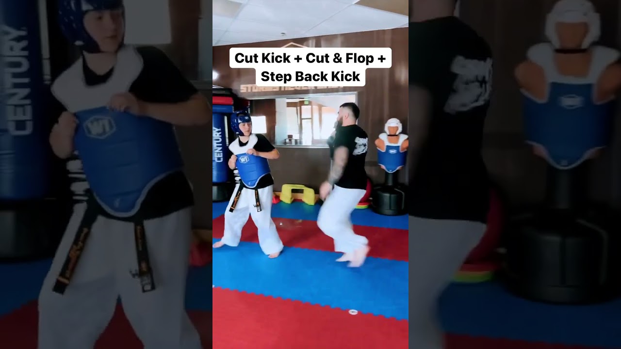 3 of the BEST Combos for Aggressive Fighters #taekwondosparring #taekwondo #tkd