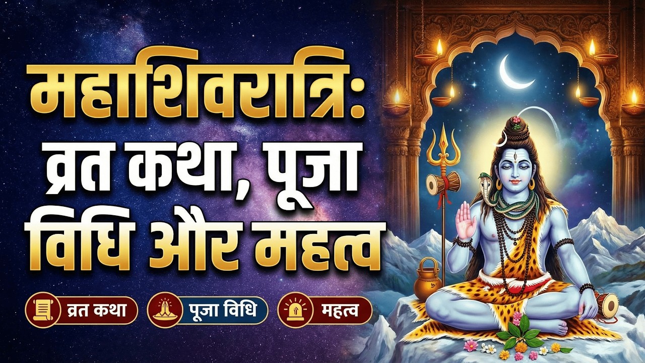 शिवरात्रि का त्यौहार | महाशिवरात्रि व्रत कथा