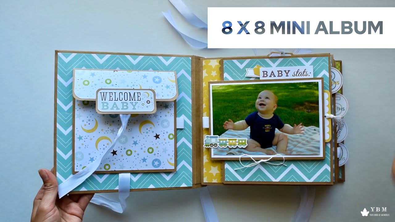 Baby Boy Mini Album | Echo Park | Bundle of Joy