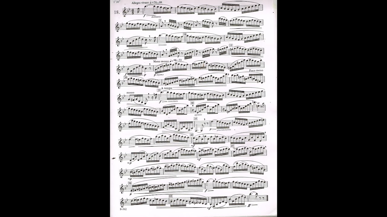 TMEA 2023-2024 Clarinet Etude #1