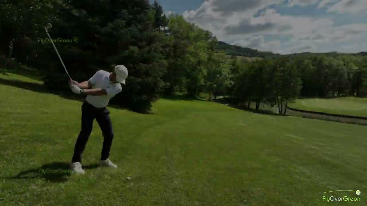 Golf Du Val De Sorne - drone aerial video - Overview