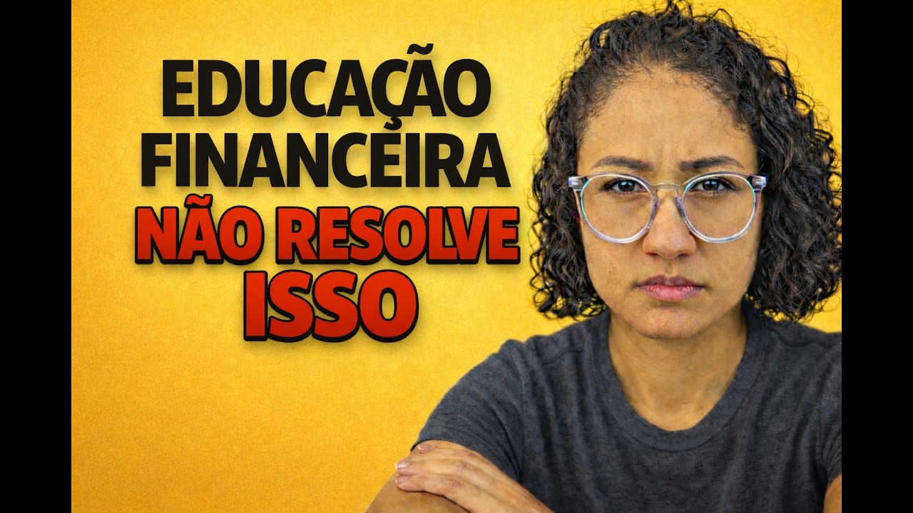 Educação financeira não resolve isso (o básico virou luxo)