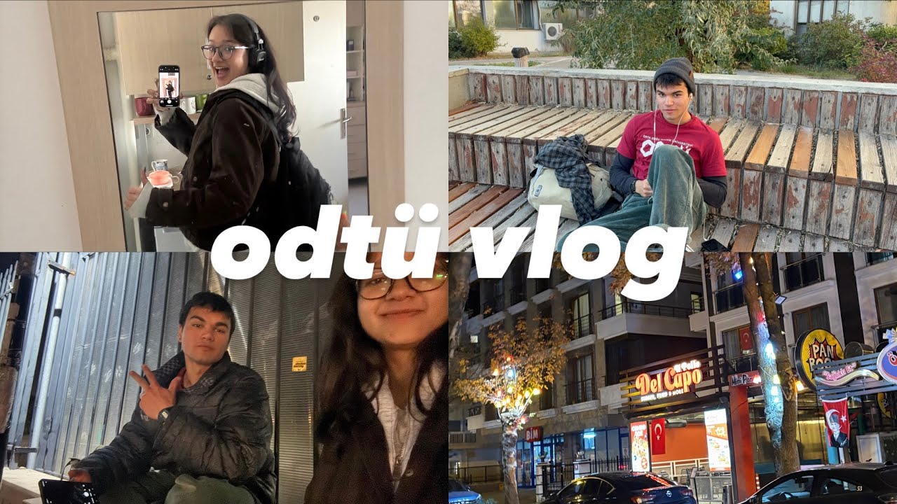 ODTÜ VLOG -kampüs dışına da çıkıyoruz hocam