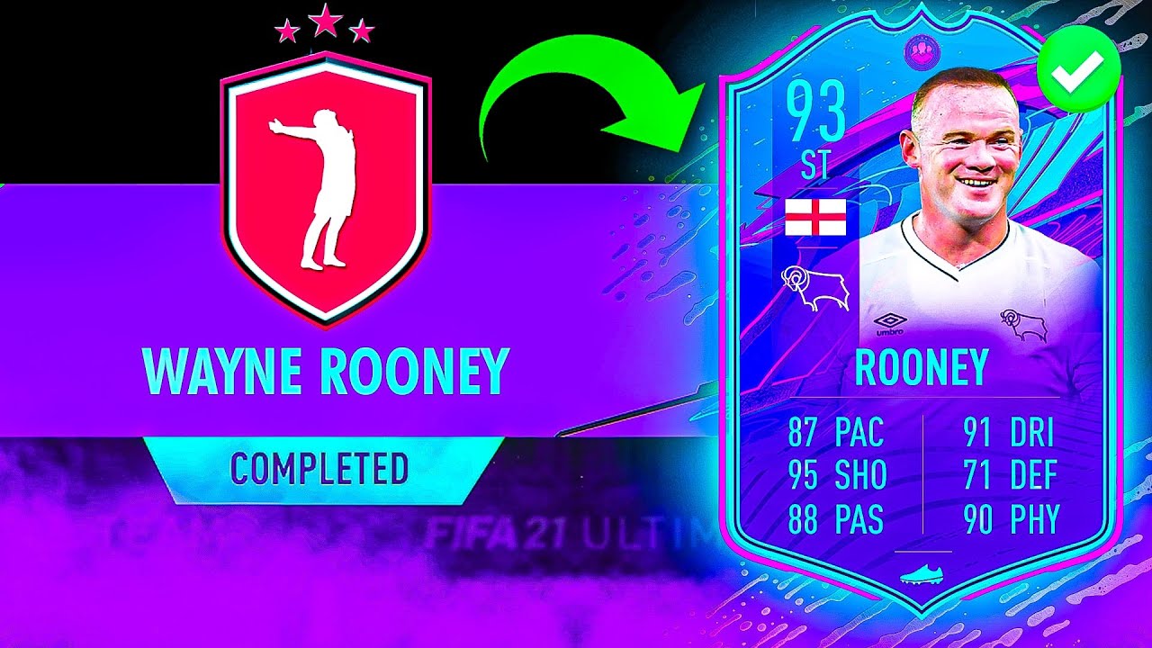 93 'END OF ERA' ROONEY SBC CHEAPEST SOLUTION - #FIFA21 93 Wayne Rooney End of Era SBC Cheapest Way