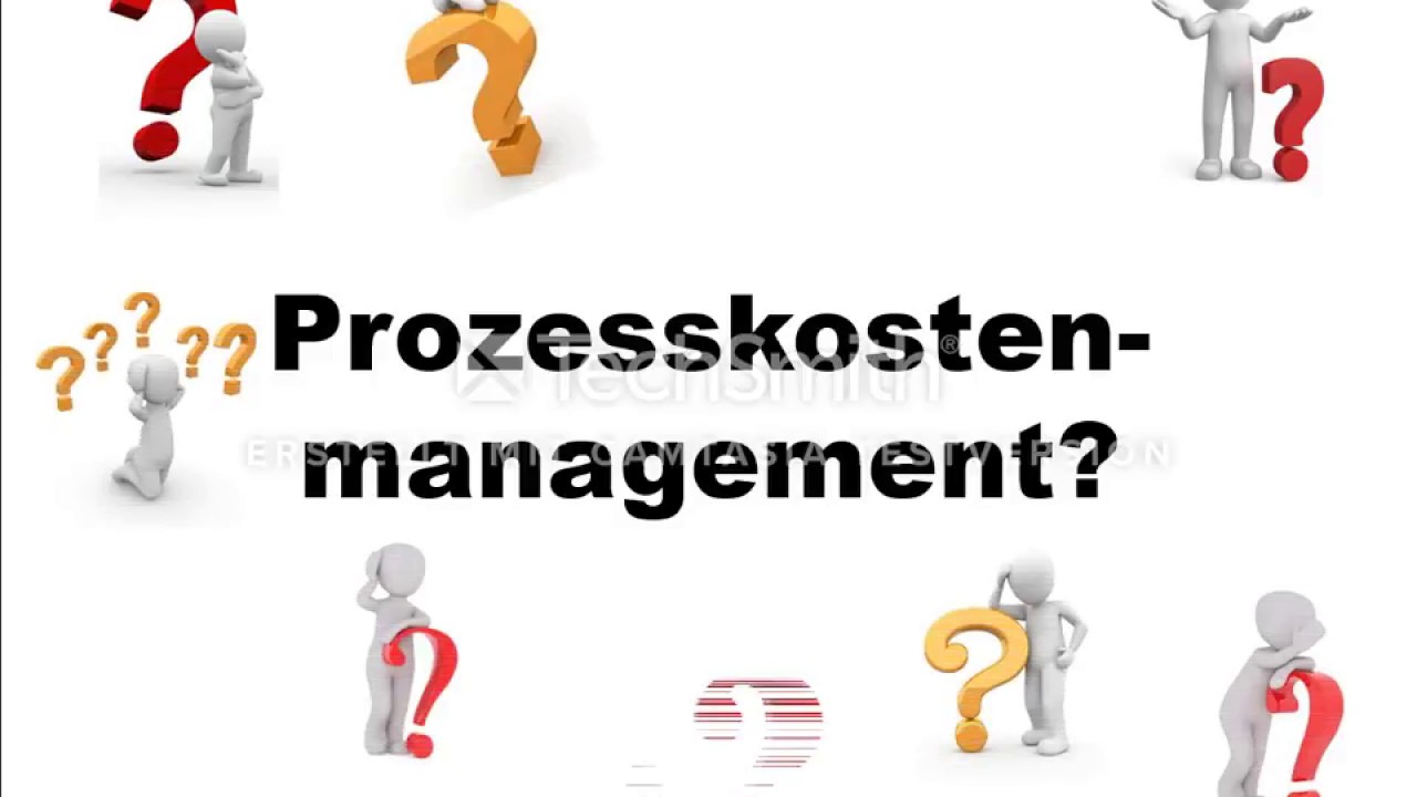 Prozesskostenmanagement von Lisa Huonker und Dominik Wansart