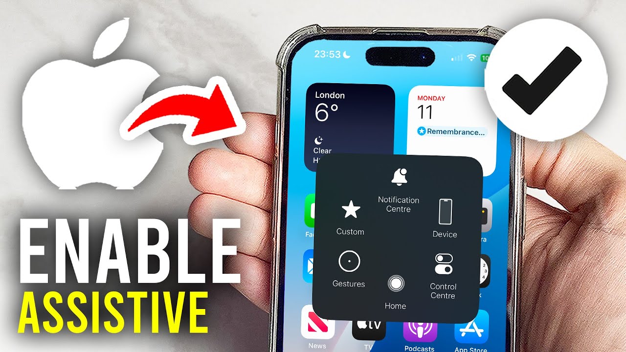 How To Enable Assistive Touch Button On iPhone - Full Guide