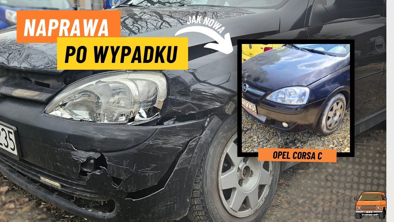 Naprawiamy Opla Corse po wypadku!