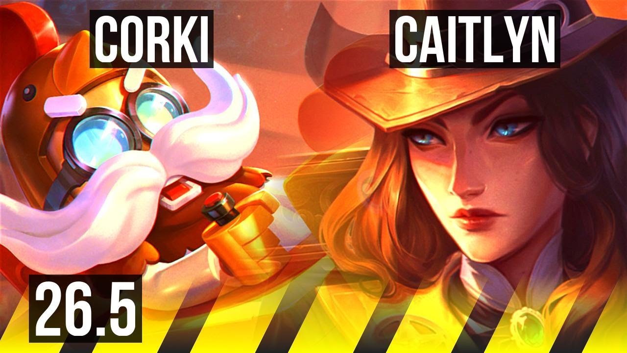 CORKI & Nami vs CAITLYN & Neeko (ADC) | Good KDA: 15/2/6 | EUW Challenger | 26.5