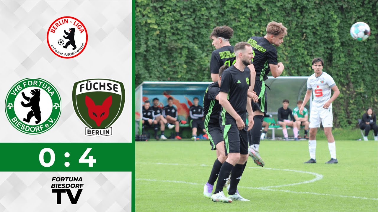 4. Spieltag // 2025-2026 // Berlin-Liga - F&uuml;chse Berlin Reinickendorf