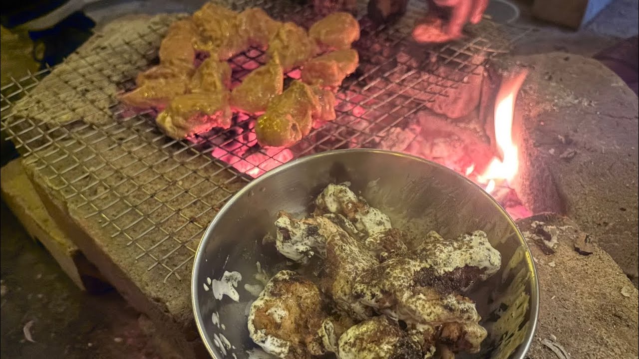 Aaj ghar par bana CHICKEN BARBEQUE  / #barbeque #dailyvlog #youtube 