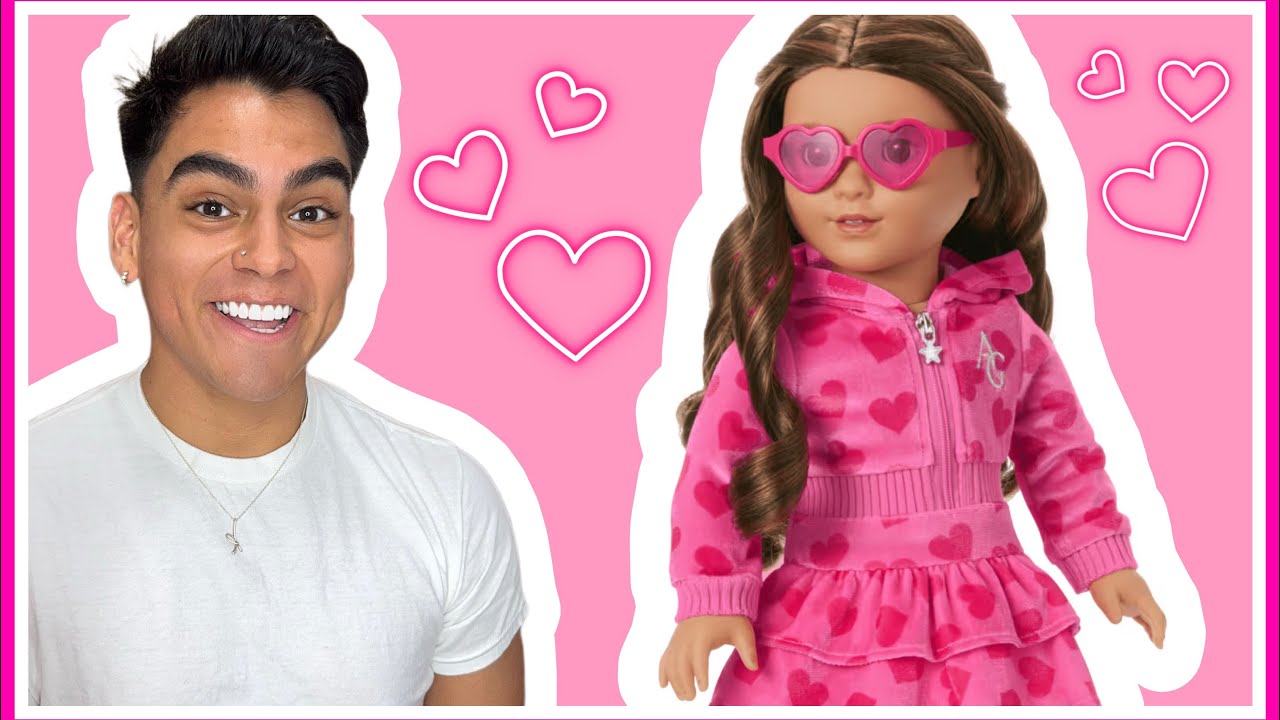 Распаковка платья-худи American Girl Pink Hearts!!!
