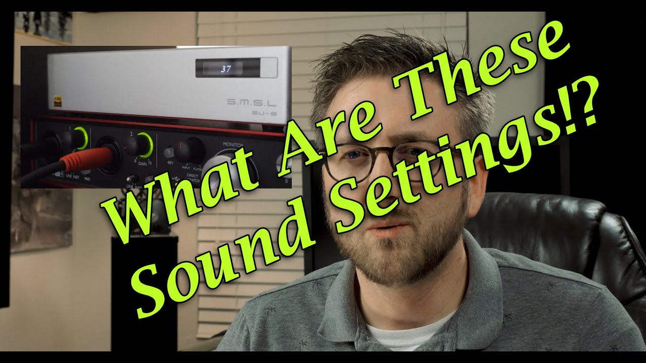 SU-8 Sound Settings!? - SMSL SU-8 DAC Sound Color Profiles (Best if viewed in 1080p)