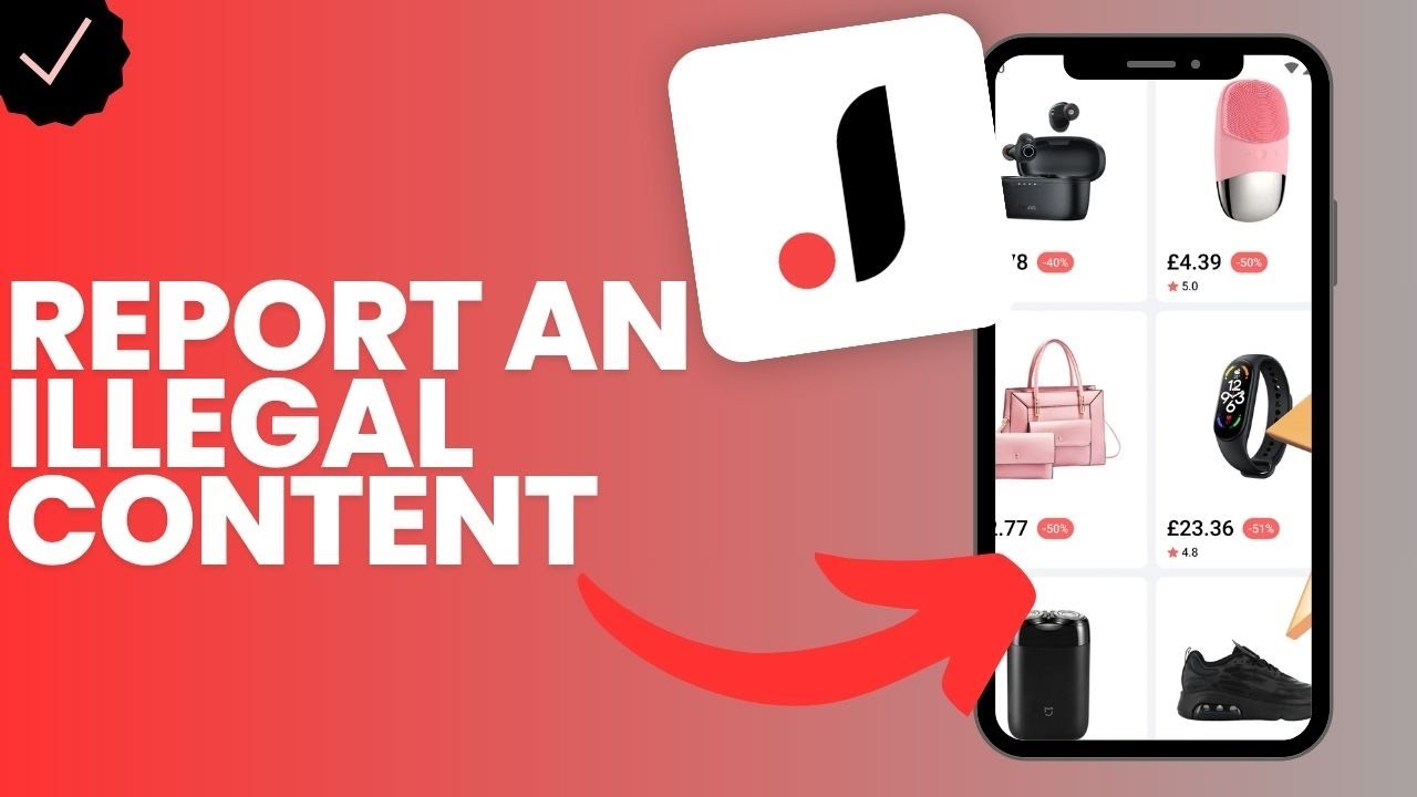 How to report an illegal content in Joom?