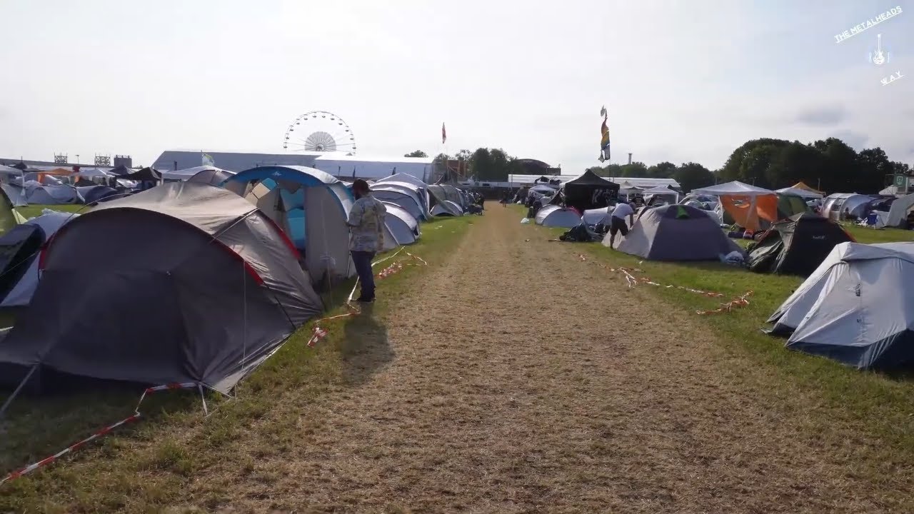Graspop Festival 2023 Walkthrough the Camping ground