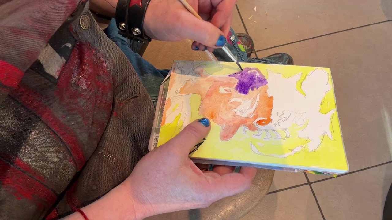 @Iconicpunkoz  2026-01-30 Watercolor Sketch Tutorial Part 3 @ADG_800 