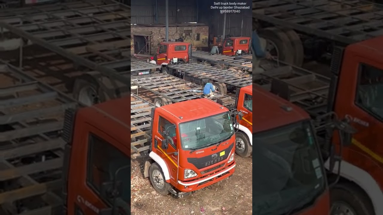 @truck container body #making work