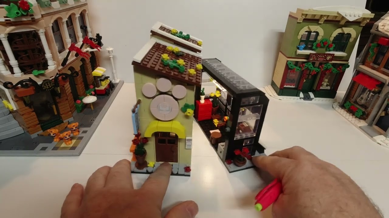 ENJBRICK Pet Bookstore OverView - Lego Compatible Brick Building from Amazon