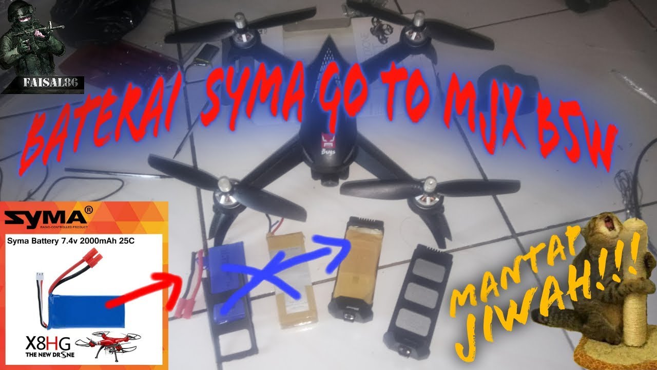 Battery Mod / Upgraded Battery Drone MJX Bugs 5W 