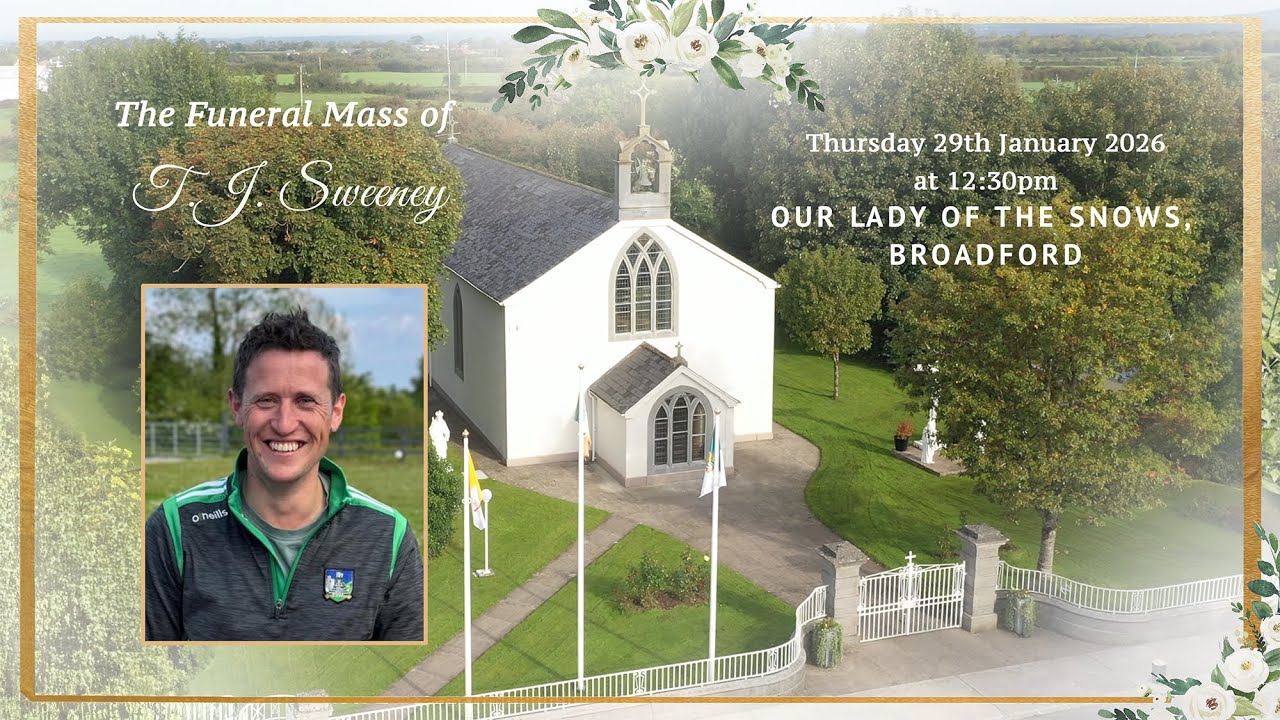 Full Funeral Mass of TJ Sweeney (HD)