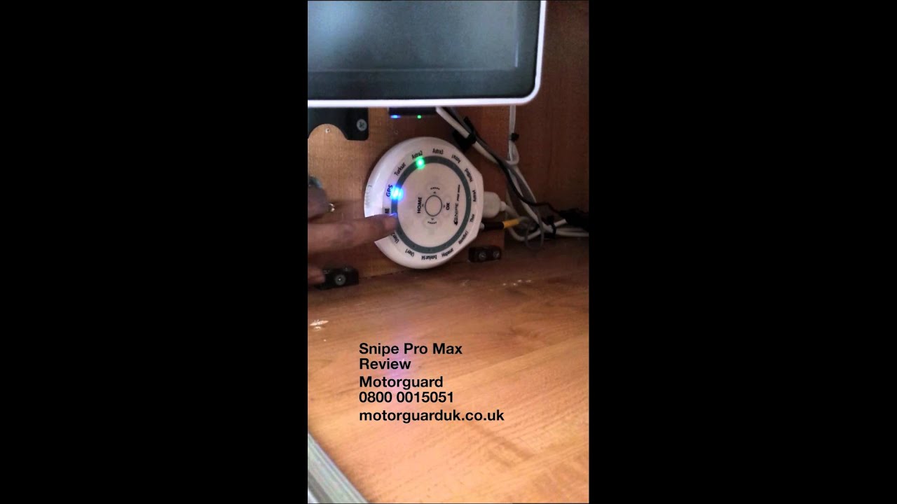 Snipe Pro Max Motorhome/RV Satellite demonstration