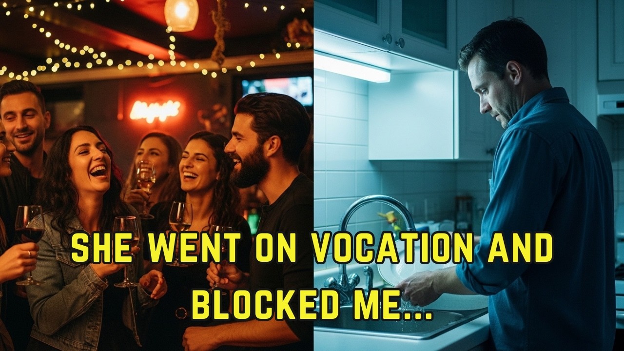 My wife went on vacation and blocked me. Back home, she wrote, “Why didn't you meet me”