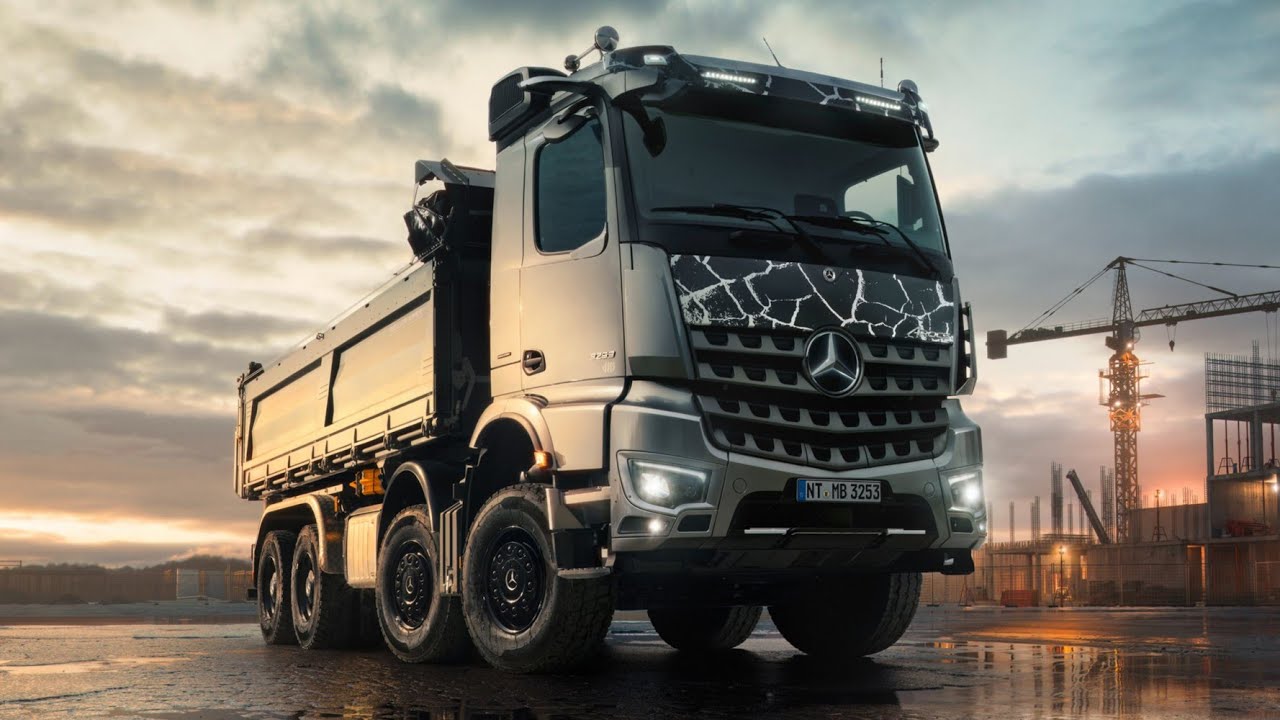 New 2026 Mercedes AROCS Extent - extremely limited edition truck!