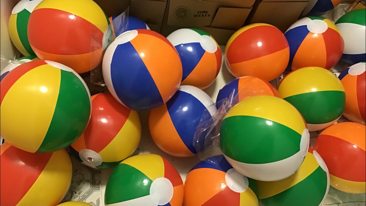 I filled my room with beachballs