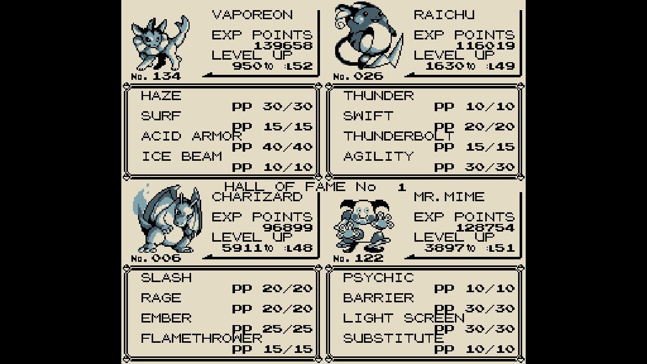 Pokemon Blue Elite Four