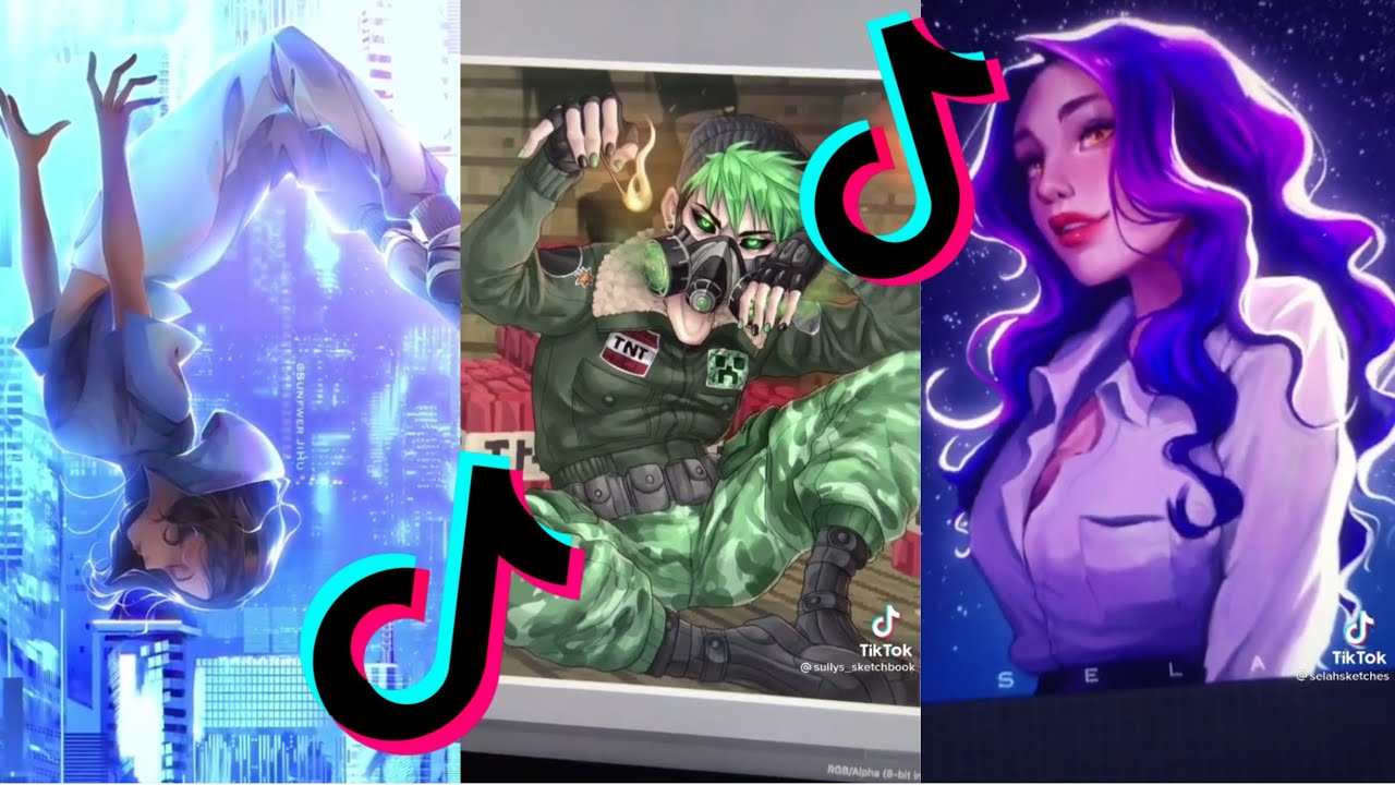 Arte digital! | Recopilacion de tik tok ❤️