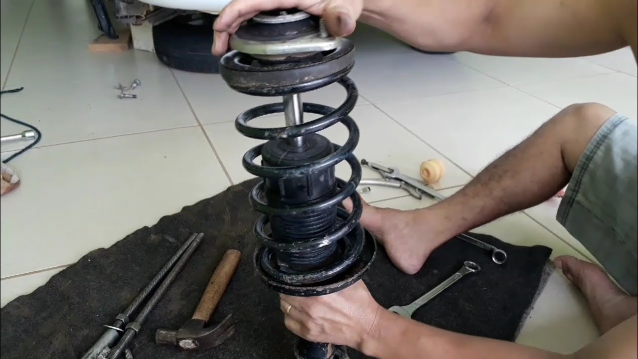 Como trocar batente do amortecedor do corsa