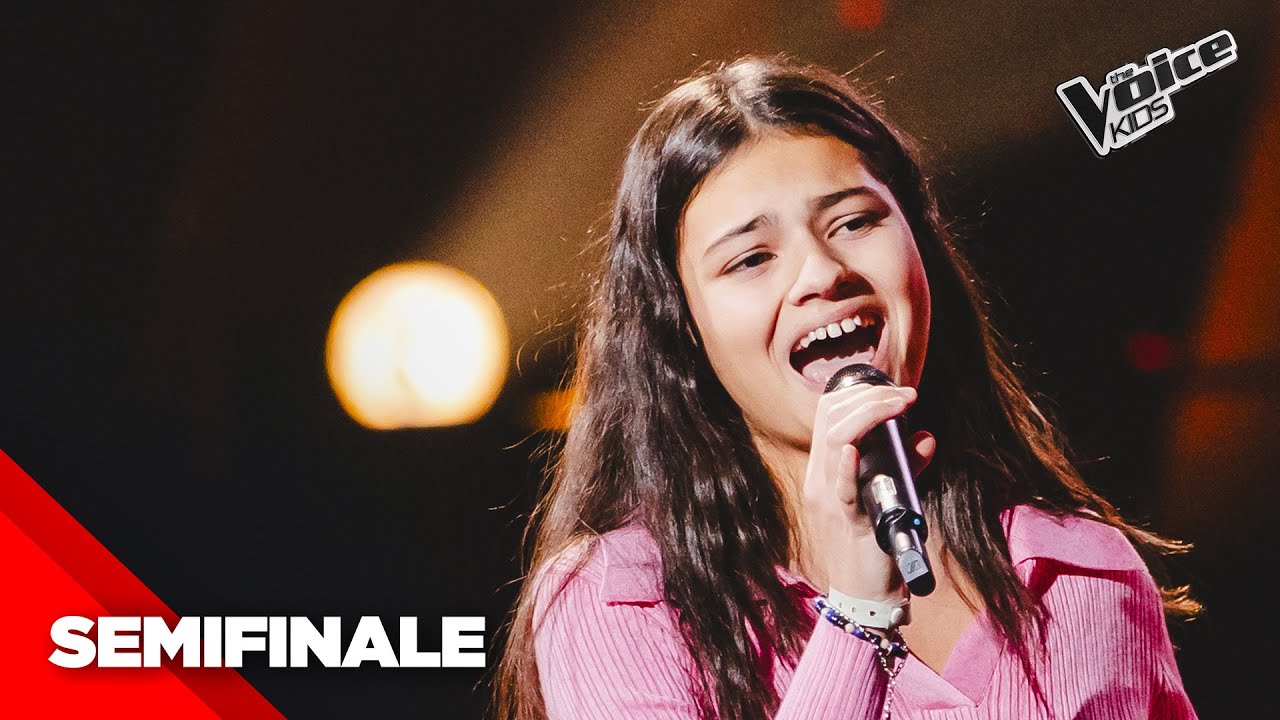 Giorgia canta &ldquo;Come Foglie&rdquo; di Malika Ayane | The Voice Kids 3 Semifinale