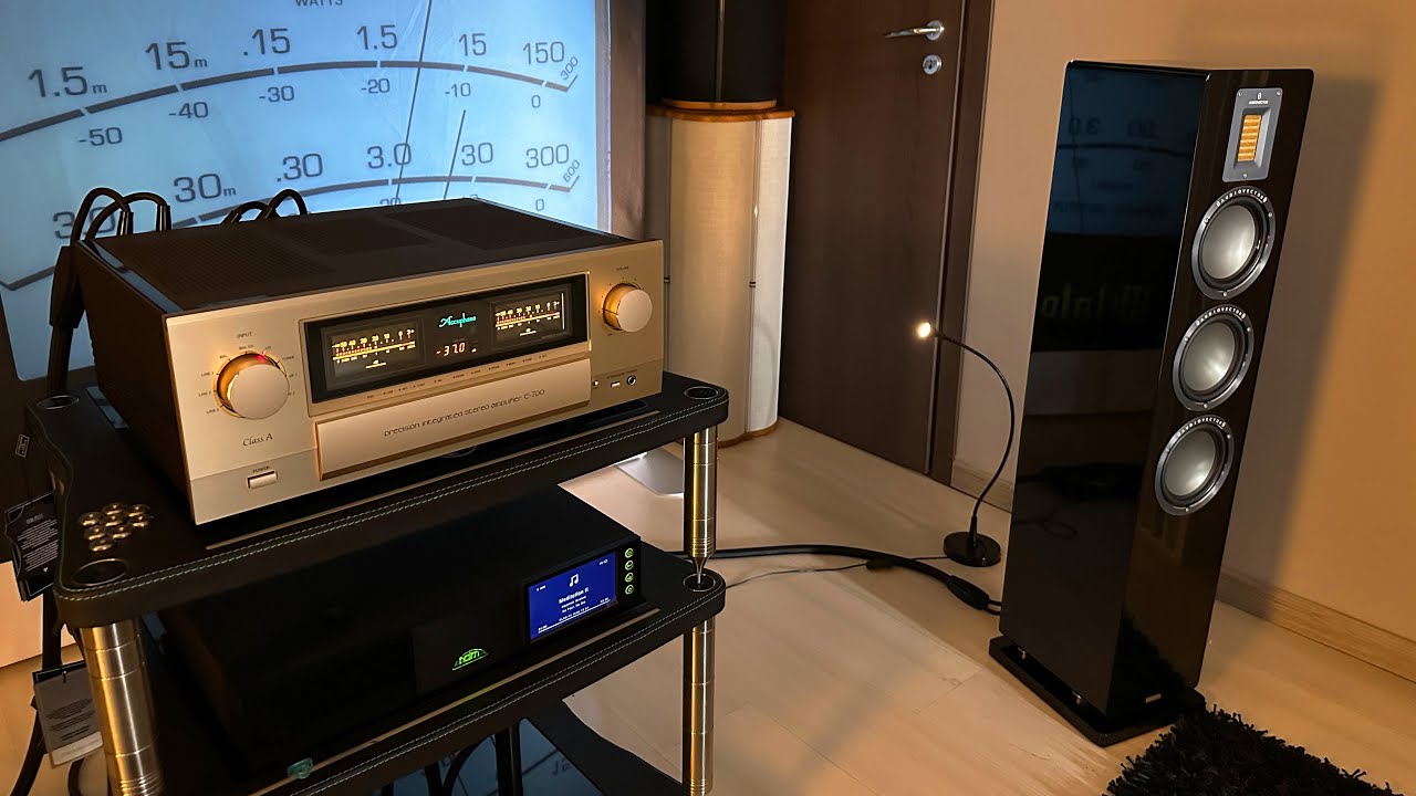 NEW Accuphase E-700 Class A Amp & Audiovector QR5 SE  [4Kᵁᴴᴰ HQ Direct Recording]