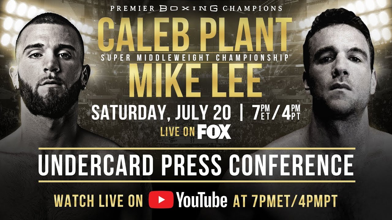 Caleb Plant vs Mike Lee - Press Conference