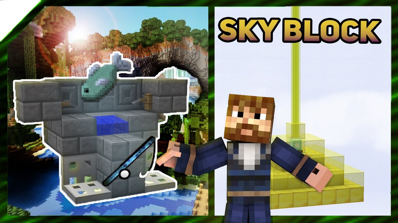 АФК рыбалка и дополнительный маяк  | SkyBlock 24