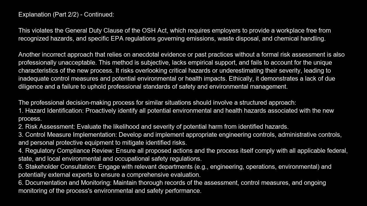 Associate Safety Professional  ASP  Free Practice Test video