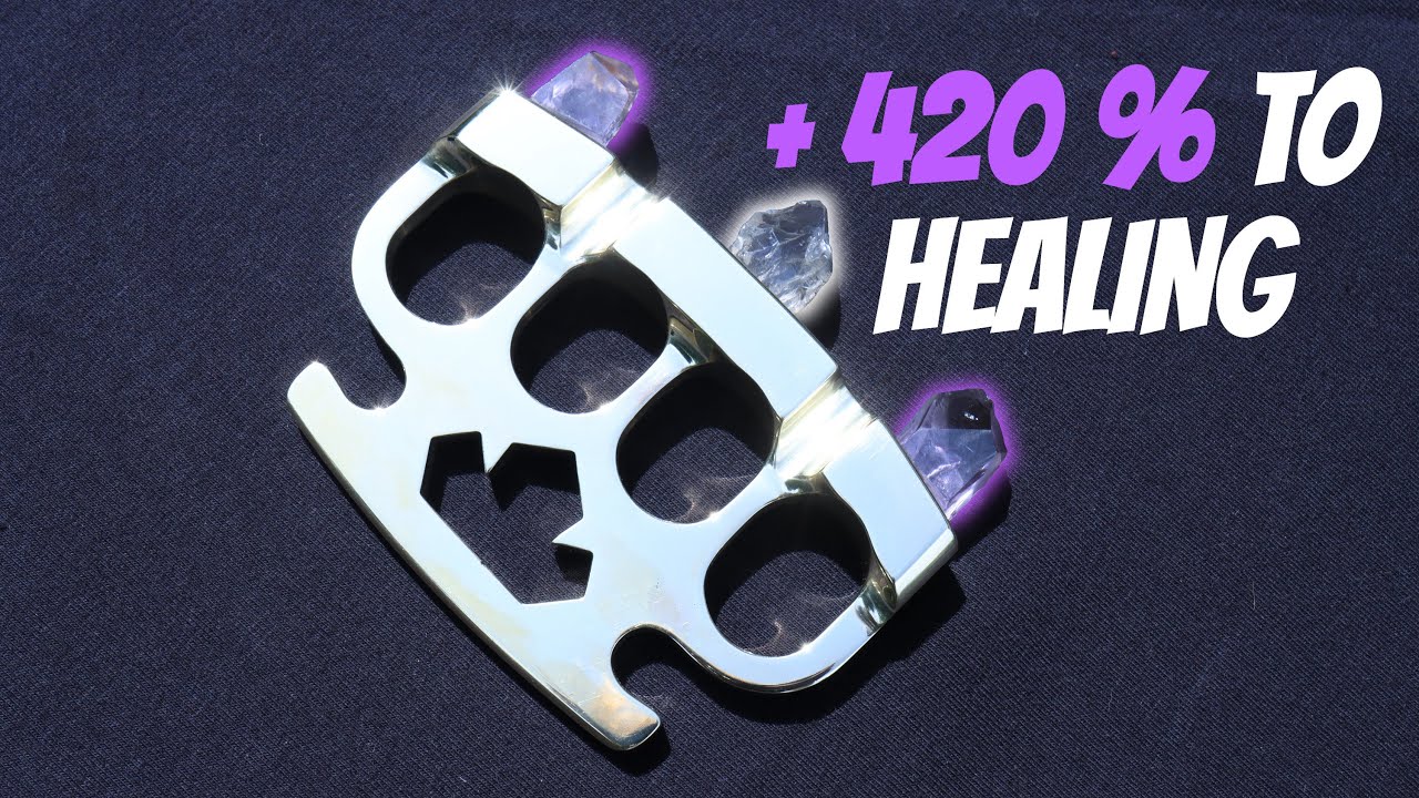 Knuckleduster and Healing Crystals, What Could Go Wrong