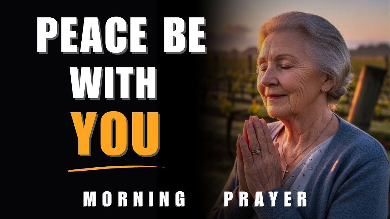 Let the Peace of God Rule Your Heart Today | Daily Morning Prayer for Calm | Morning Prayer